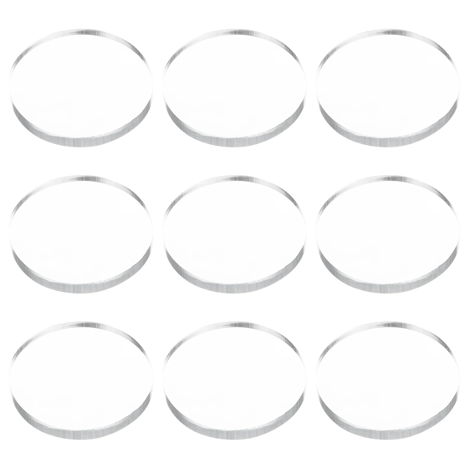 

10Pcs Suction Cup Spacers Glass Cover Damper Easy Stick Removal Home Decor Festival Lights Glass Cover Damper Anti Spacer