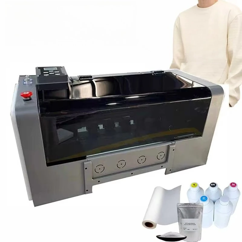 Dual Xp600 Heads Dtf Printer Printing Machine 60cm A1 A2 30cm Dtf Printer T-shirt Printing Machine view 3