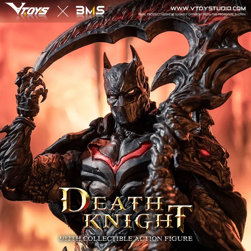 In Stock Vtoys X Bms Death Knight 1/12 Mobile Doll 6-Inch Cloth Collection Model Collectible Toys