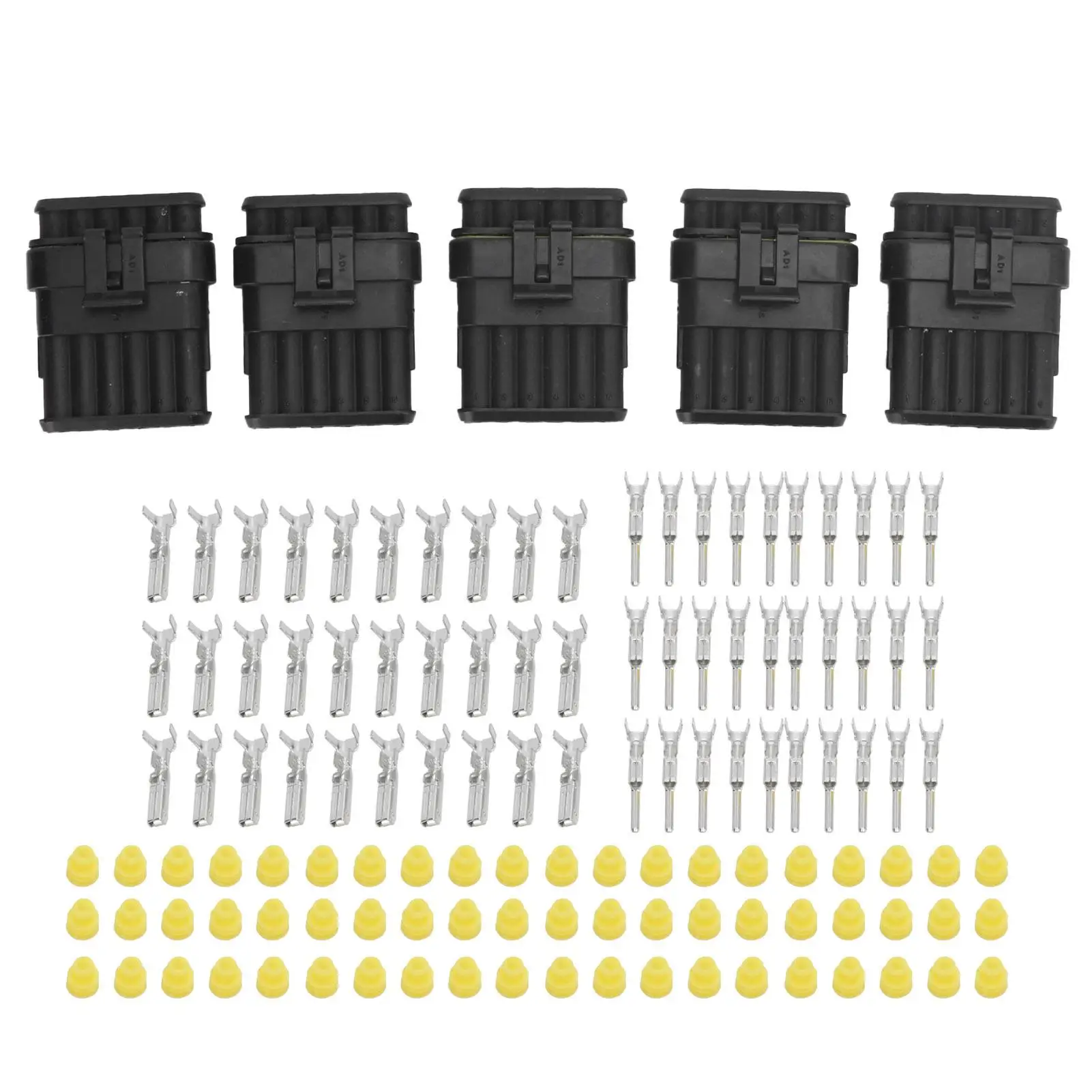 

sunglasses estuche gafas 6Pin Electrical Wire Connector Super IP67 with Accessory Kit for car Truck Motorcycle Boat