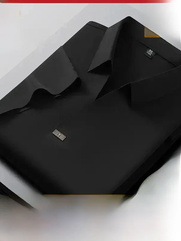 

Pierre Cardin 2025 Новая мужская футболка с V-образным вырезом из шелка, повседневный топ, модный городской стиль, однотонная, для бизнеса