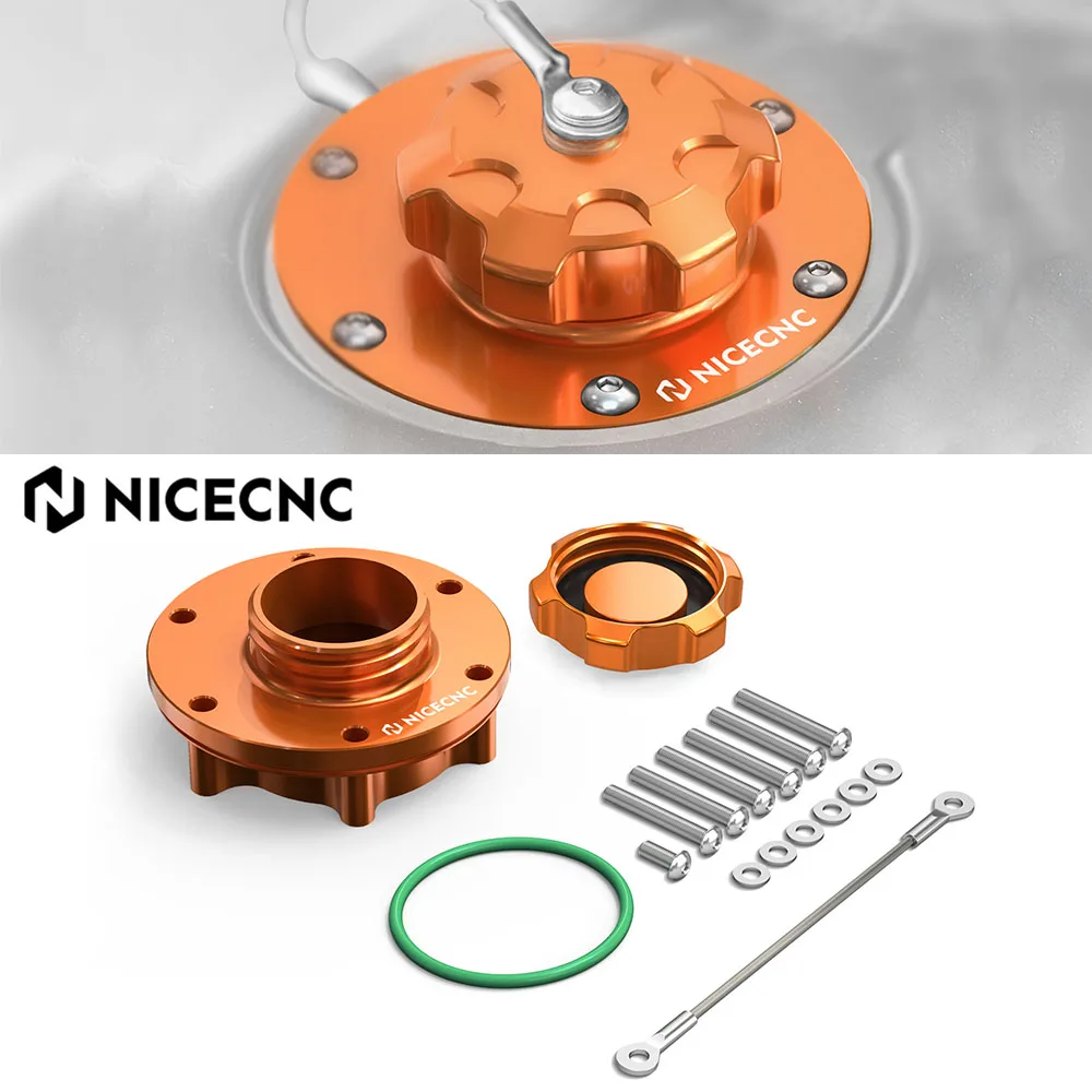 NICECNC For KTM 790 890 Adventure /R/S/Rally 2019-2023 Motorcycle Fuel Filler Cap Kit For KTM Adventure 890 790