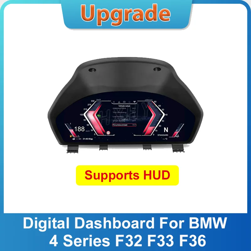 

New 2025 Latest Original Car Digital Cluster Instrument LCD Speedmeters Dashboard Player For BMW 4 Series F32 F33 F36 2013-2017