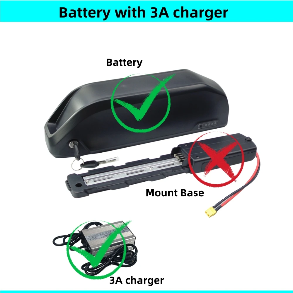 Super73 S1 E-bike Battery 48V 12.5Ah 13Ah 16Ah 17.5Ah Li-ion