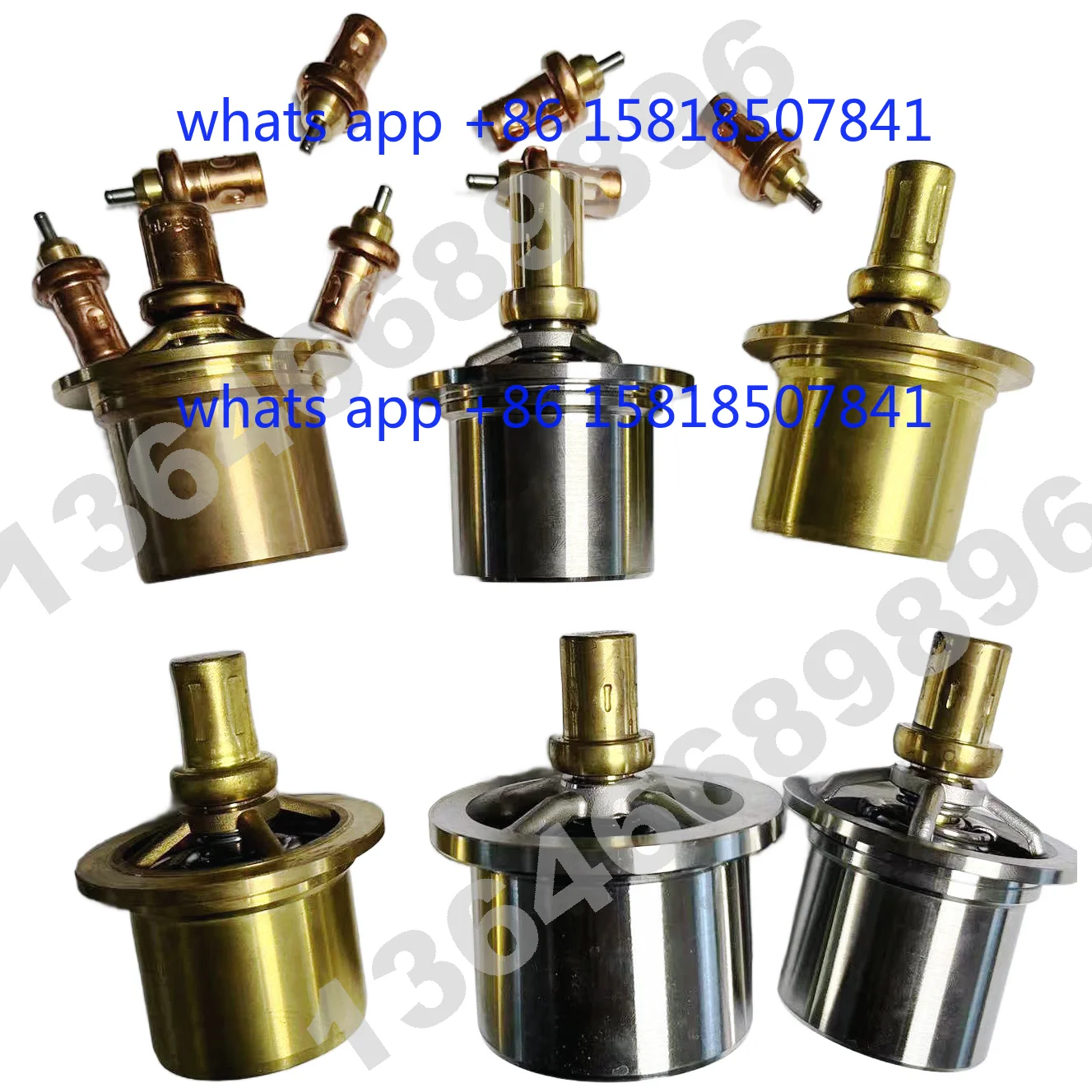 Air compressor temperature control valve core 1130-4C-296-160F thermostat maintenance package 0449-5K-393 wax control package