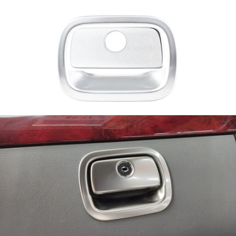 

JXKaFa Car Storage Box Handle Stainless Steel Stickers Cover For Mercedes Benz VITO VIANO 2010-2015 LHD Auto Molding Styling