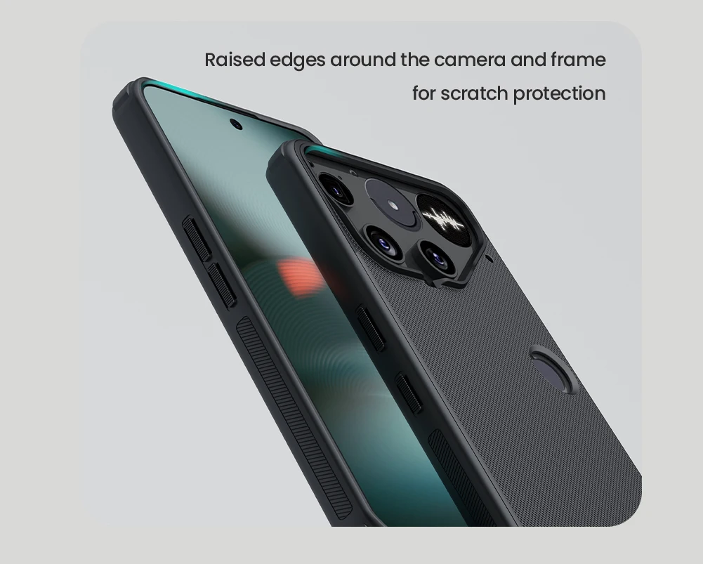 Nillkin For Nothing Phone 3 5G Etui Super Frosted Pro Miękka rama TPU i twarda matowa obudowa PC z ochroną 360 Etui na telefon — zdjęcie produktu 5