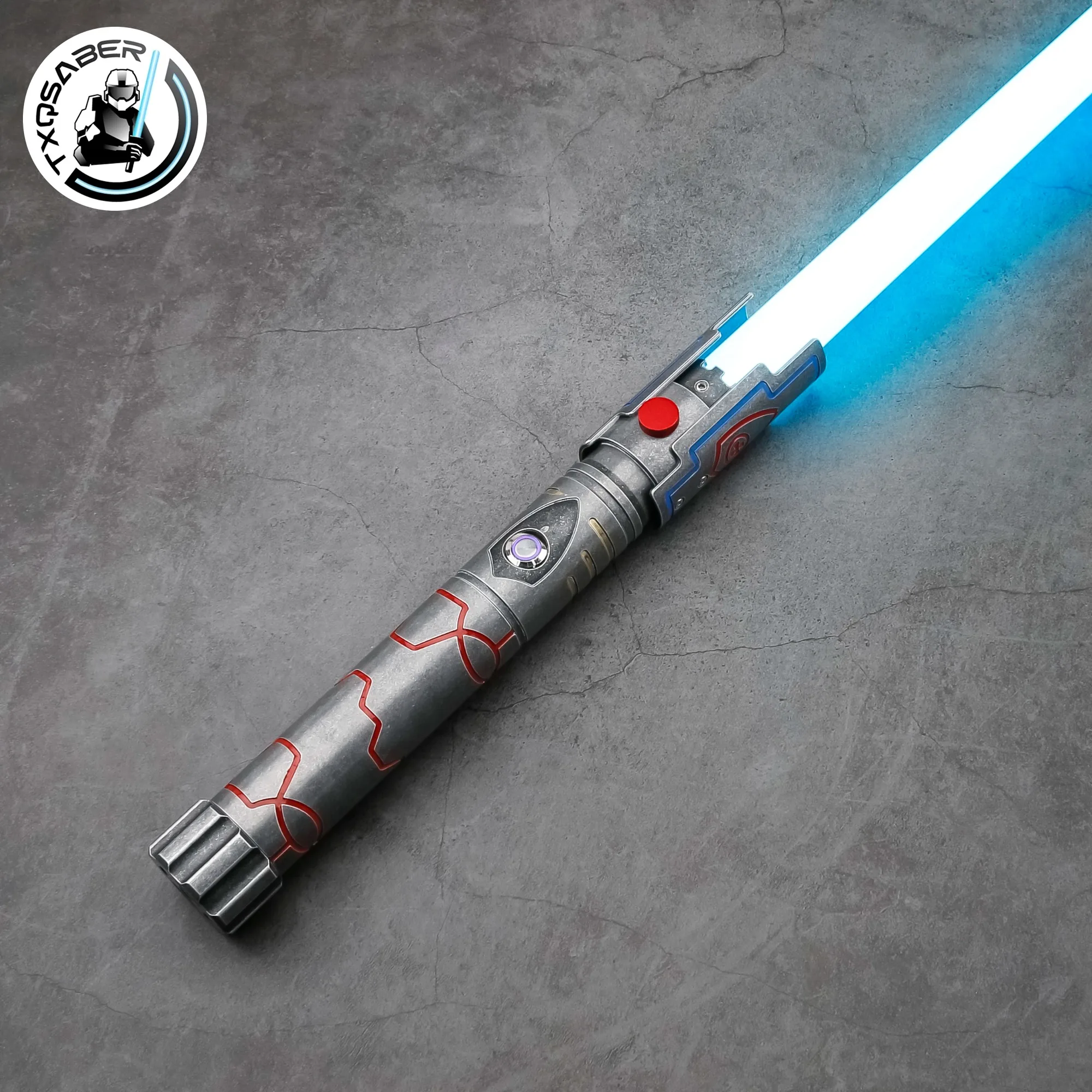 

TXQ Shield SNV4 PRO LightsaberHeavy, светящаяся металлическая подвеска, блестящая светящаяся игрушка