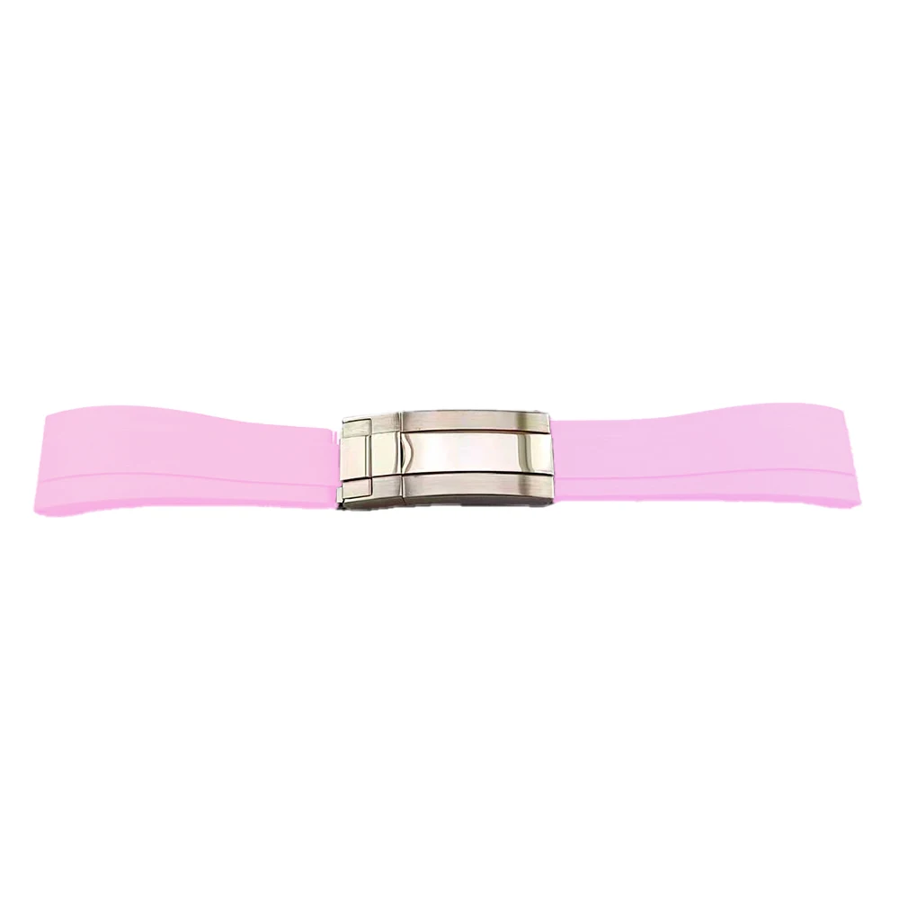 Cronografo da uomo VK63 da 39,3 mm, nuovo orologio modificato, cassa in plastica trasparente, cronografo VK63, orologio di lusso in vetro, bracciale in gomma