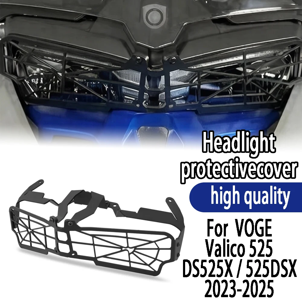 

For VOGE DS525X 525DSX Valico 525 2023-2025 2024 ds525x 525dsx Motorcycle Headlight Guard Cover Protection Grill accessories