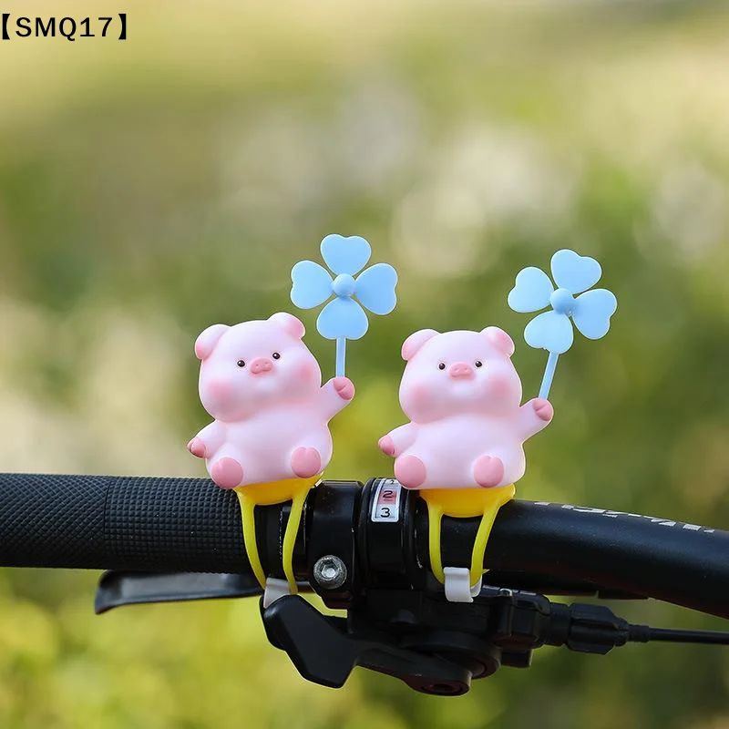 Bike Handlebar Decorations Novelty PVC Bike Decoration With Stretchable Strap Motorcycle Accessories Electromobile Bike【SMQ】