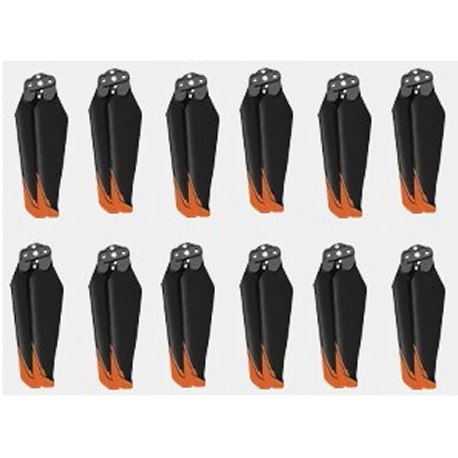 

12PCS AE60MAX AE60 Foldable Brushless Motor GPS RC Drone Quadcopter Spare Parts Original Propeller Blade Accessories Maple Leaf