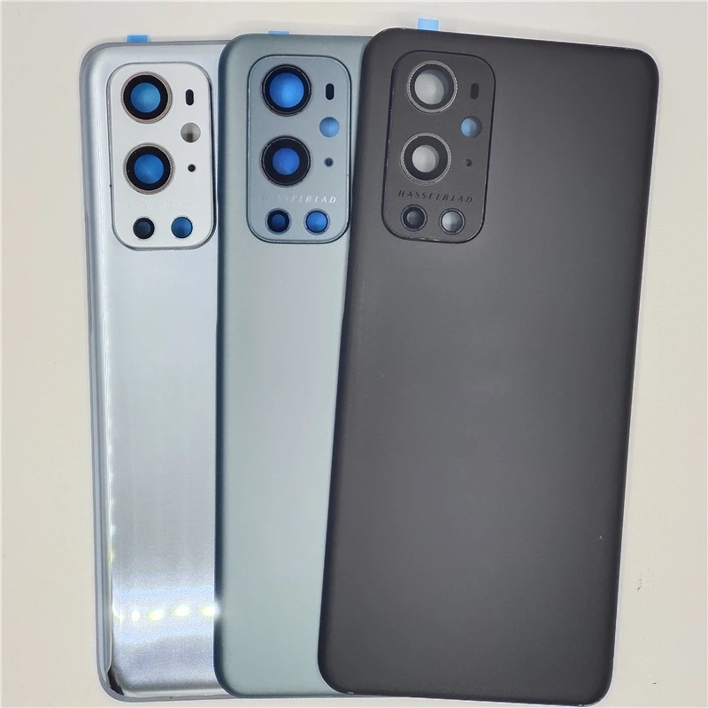 A+++ Glass Battery Cover for OnePlus 9 Pro Hard Back Door Lid Rear Housing Panel Case + Adhesive + Camera Lens image 2