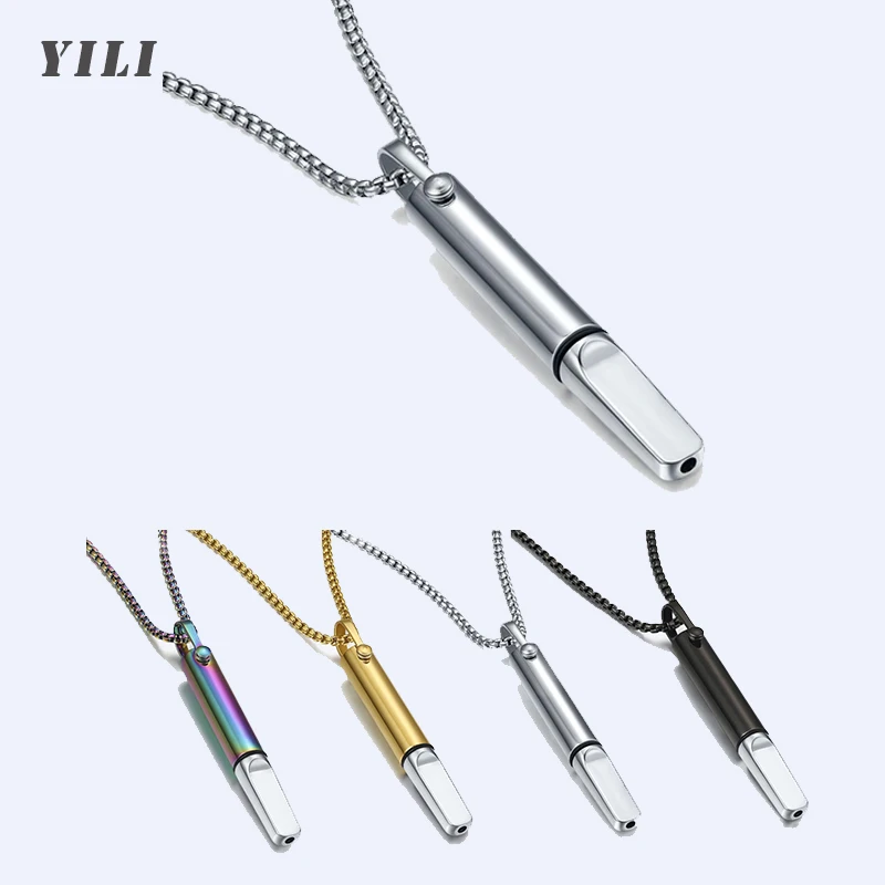 

Breathing Necklace for Mindful Breathe Habit Aid and Anxiety Relief Breathlink Quit Smoking Smokeless Inhalers for Adult