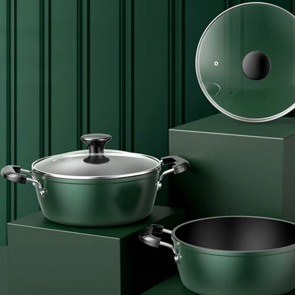 

Chicken Stew Pot Creative Cookware Non-stick Saucepan with Lid Home Soup Kitchen