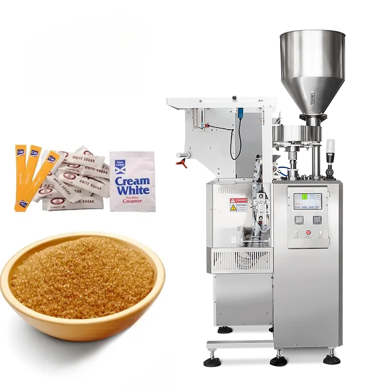 1-100g Salt packing machine Mini powder granule sachet packing machine  sugar packing machine