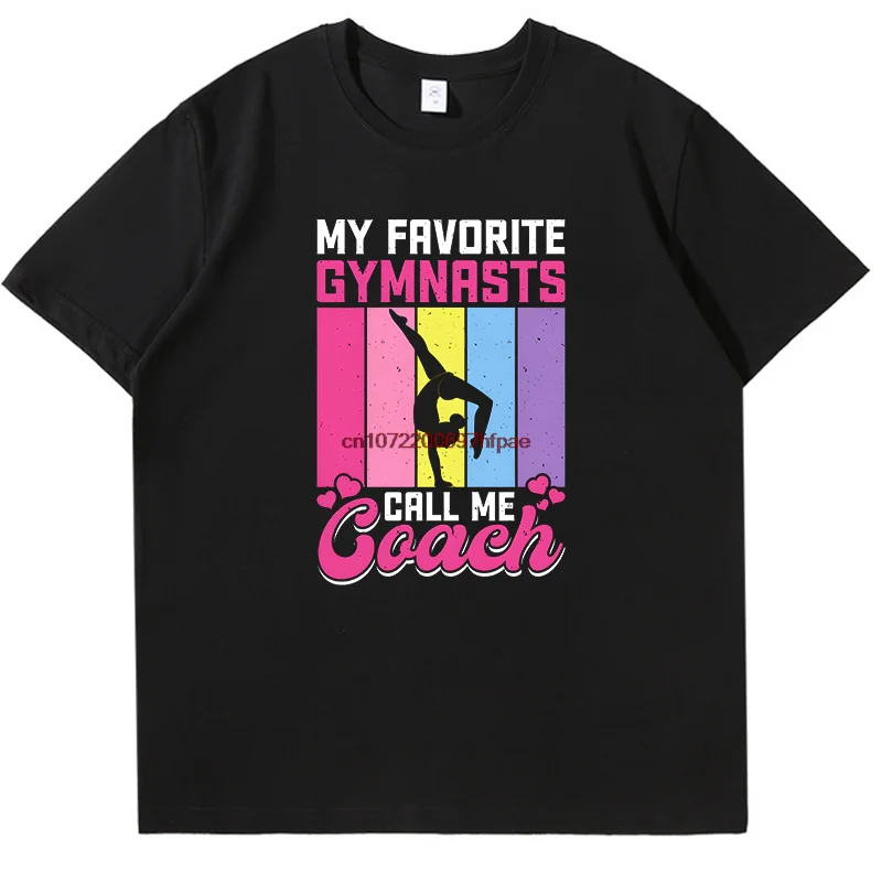 Summer Cotton Short Sleeve T-Shirts Gymnast Vintage Gymnastics Fashion Graphic T Shirts Tees Tops Breathable printing T Shirt