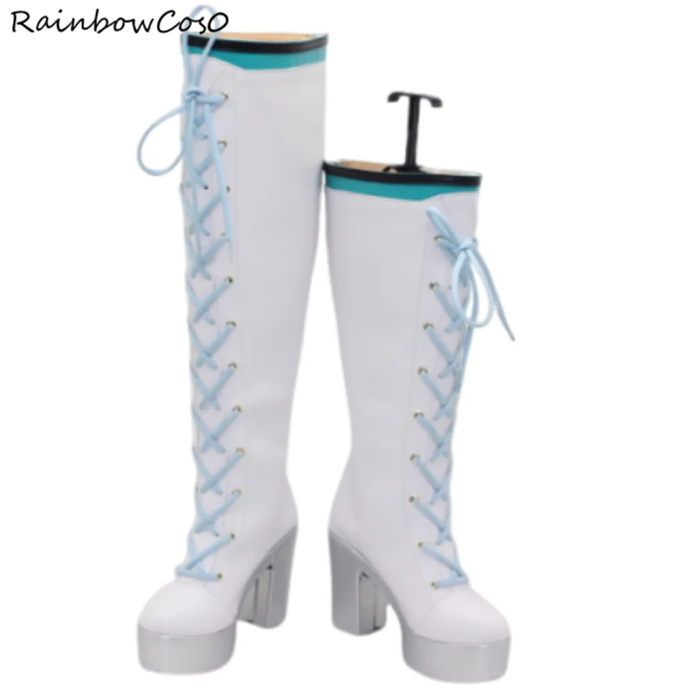 Shiraishi An Cosplay Shoes Boots Game Anime Halloween Christmas RainbowCos0 W5509