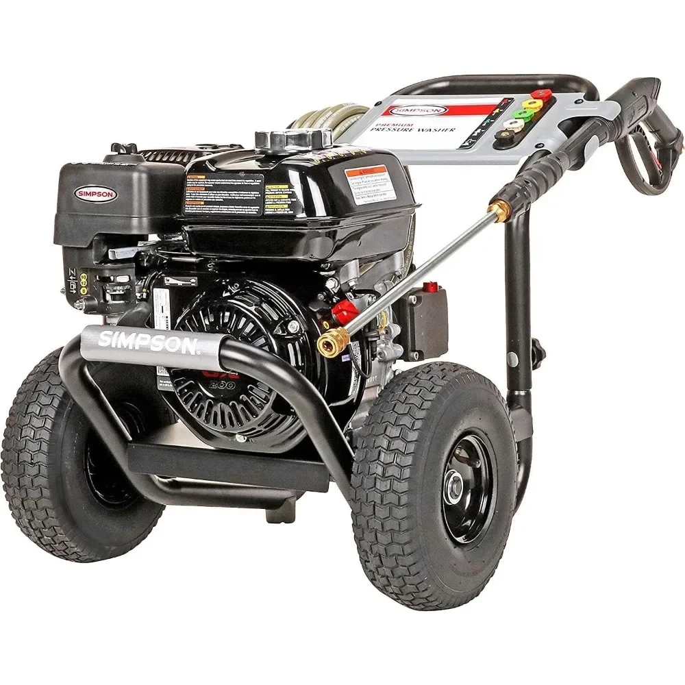 

Gas Pressure Washer, 2.5 GPM, Honda GX200 Engine, Includes Spray Gun and