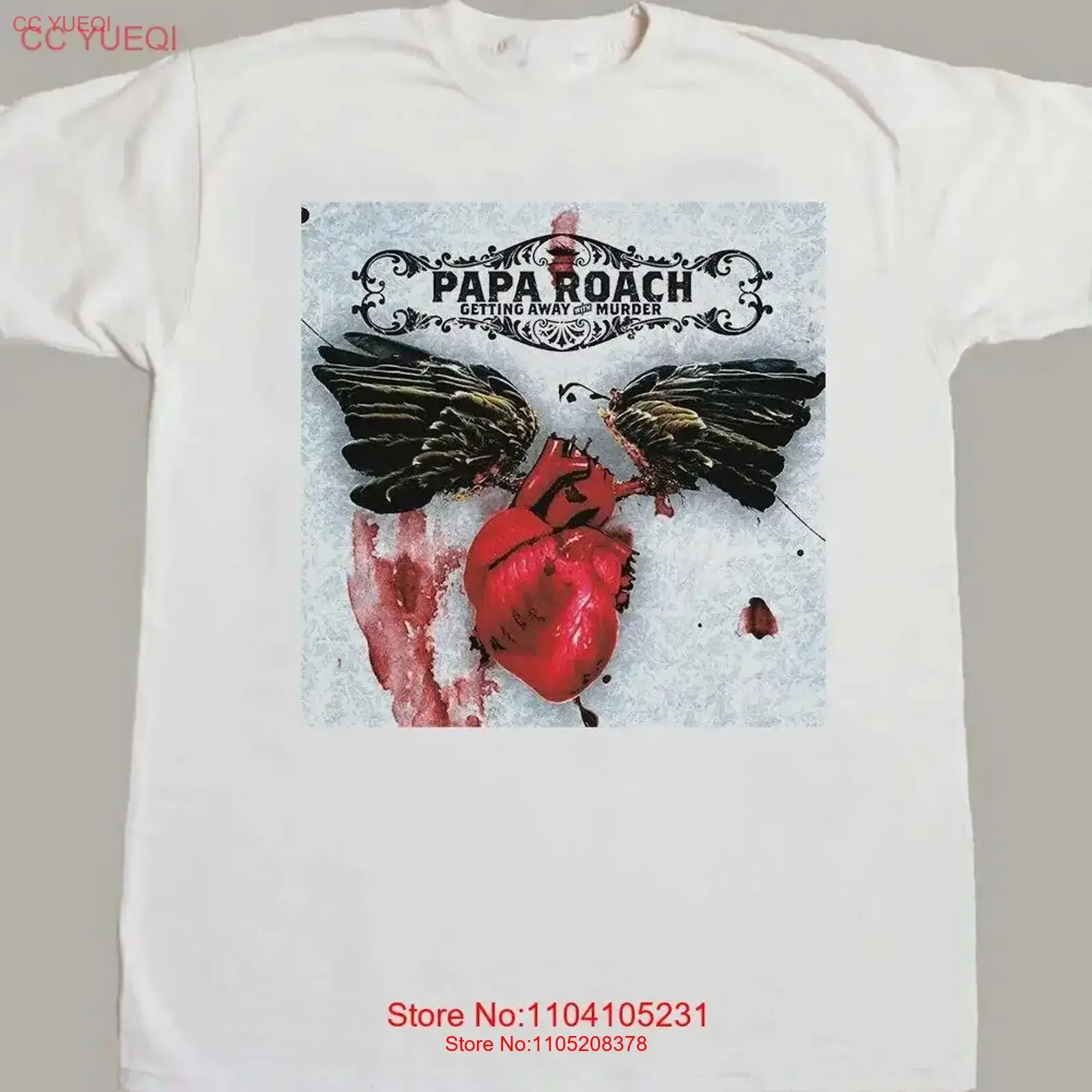Classic Papa Roach Infest Men S 5XL T Shirt QN1021 vintage Washed Casual graphic Top For Everyday Wear Versatile Unisex homme