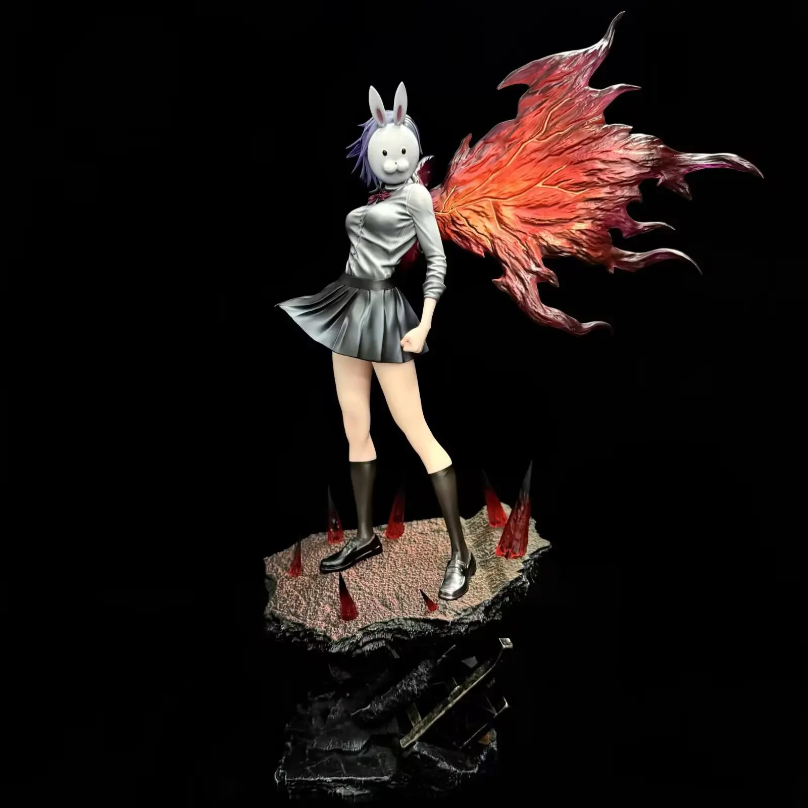 30cm Tokyo Ghoul Touka Kirishima Cabeça Dupla Ver. Figura em caixa anime modelo colecionável estátua ornamento brinquedo