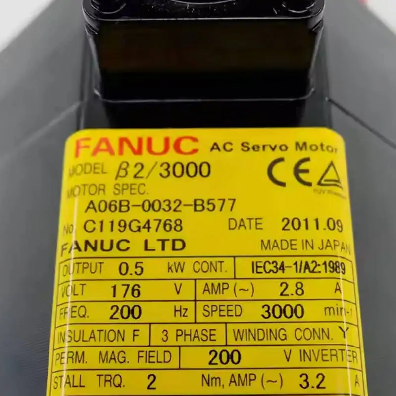 

A06B-0247-B401 Новый двигатель Fanuc В НАЛИЧИИ Быстрая доставка