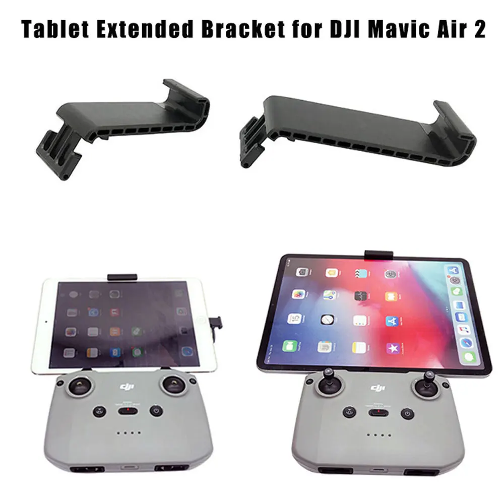 Adjustable Remote Control Tablet Holder for DJI Mavic Air 2/2S Extender Mount Clip For Ipad mini Ipad AIR Bracket Clip Holders