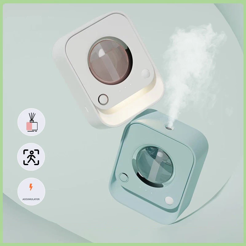 Smart Sensor Aromatherapy Machine Air Freshener Automatic Sprayer Essential Oil Perfume Diffuser For Toilet Room Deodorizer