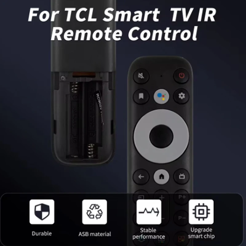 For TCL Remote Control RC902V for TCL Android TV No Voice  Smart TV with Netflix Prime Video YouTube Guard