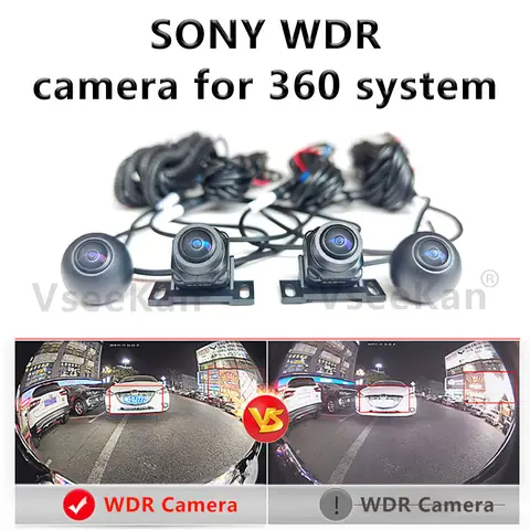 자동차 360 파노라마 시스템 3D AHD1080P 307 WDR 기술 카메라 360APP 이미지 카메라가 장착된 자동차 안드로이드 멀티미디어 시스템