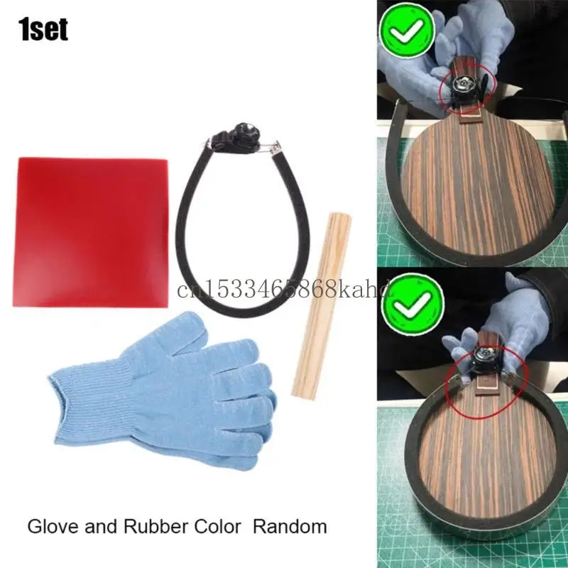 PingPong Rubber Cutter Table Tennis Rubber Manual Cutter Trimmer Enduring X5QF