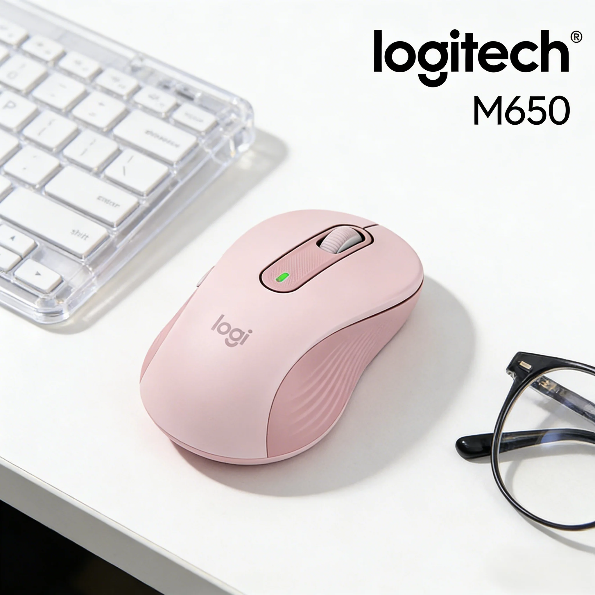 

Logitech M650/M650/M650LL Bluetooth Mouse - Stable Connection for Windows & Mac