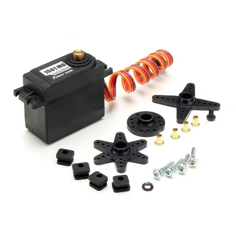 Power HD 1501MG 17KG Big Torque Analog Servo for rc cars robots airplanes