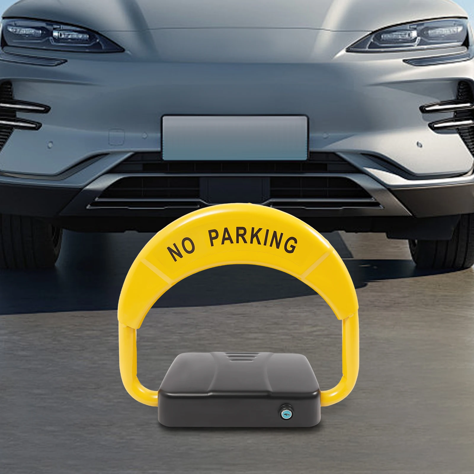 Barriera di parcheggio automatica per auto Blocco di parcheggio pieghevole Blocco di parcheggio per auto privata Blocco spaziale Telecomando impermeabile anticollisione
