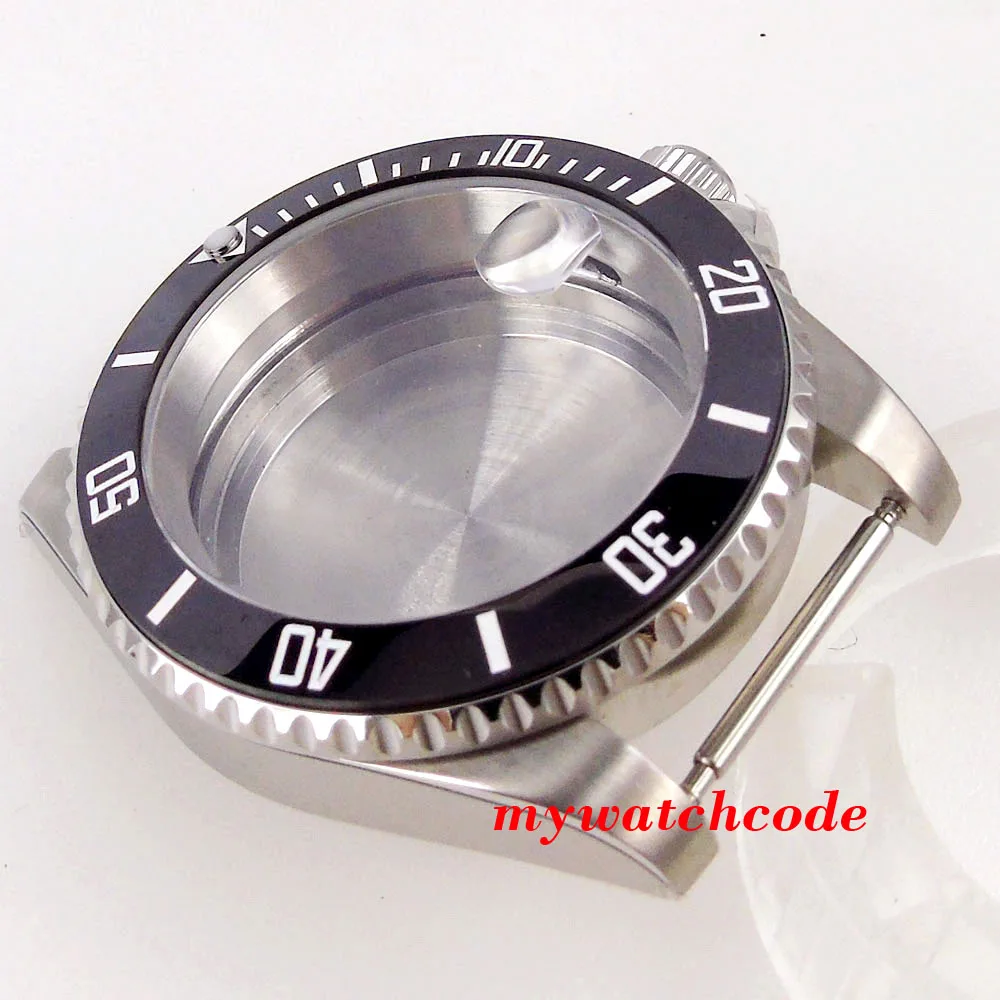 40mm impermeabile NH34 NH35 NH36 cassa dell'orologio parte dell'orologio in acciaio per SKX Watch Maker 120clicks Bezel 200M