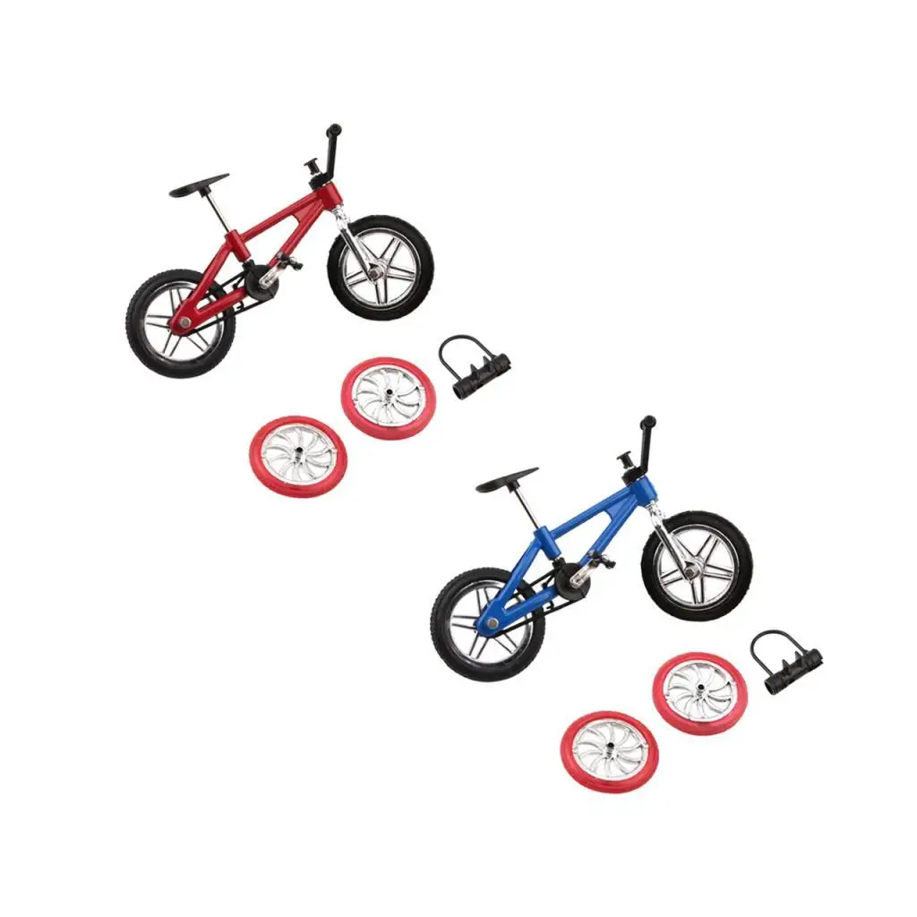 Finger Bike Toys for Kids Adults Hand Eye Coordination Toys Gifts Decoration Novelty Educational Toys Mini Finger Toy Sport Game