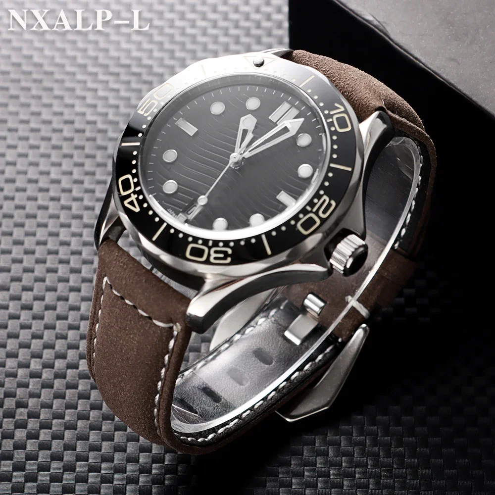 عالية الجودة الجلود حزام الساعات 18 مللي متر 20 مللي متر 22 مللي متر 24 مللي متر سوار أسود أزرق براون خمر ماتي حزام ساعة اليد للنساء الرجال المعصم الفرقة