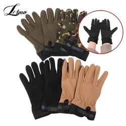 Tactical Gloves Summer Men's Lightweight Breathable Outdoor Cycling Fishing Sports Non-Slip Women Full Finger Glove Half Finger