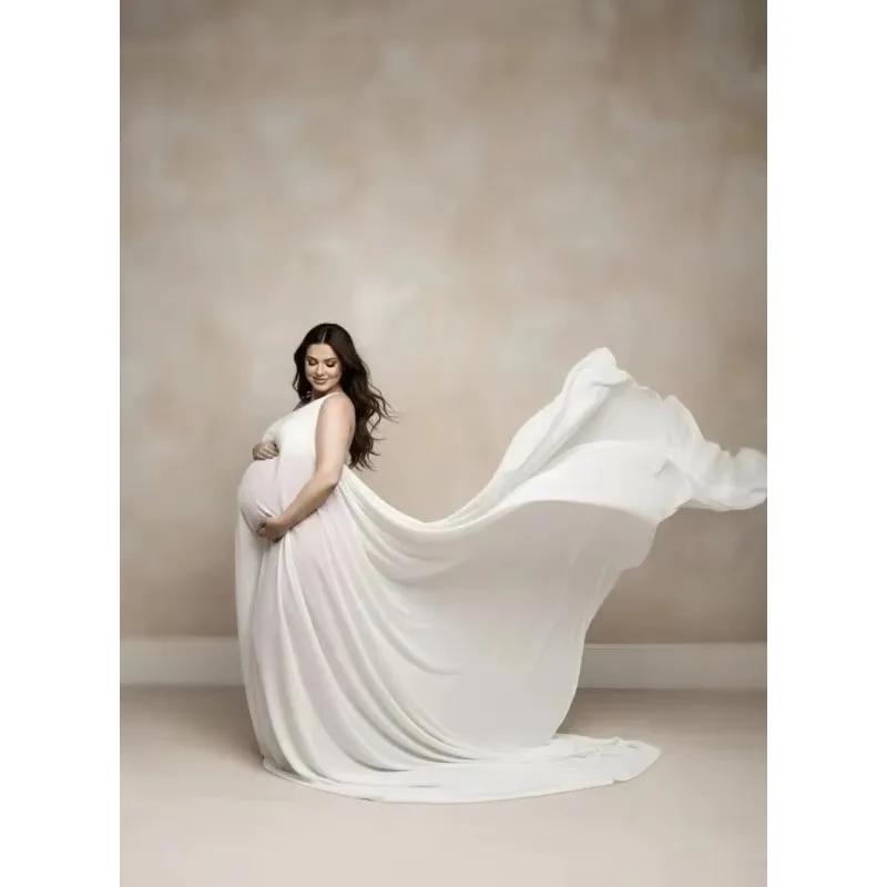 4M Silk chiffon  Ecru Sheer Draping Fabric Fine Art Photography Props Pregnancy Photoshoot Haute Couture Boudoir Outfit