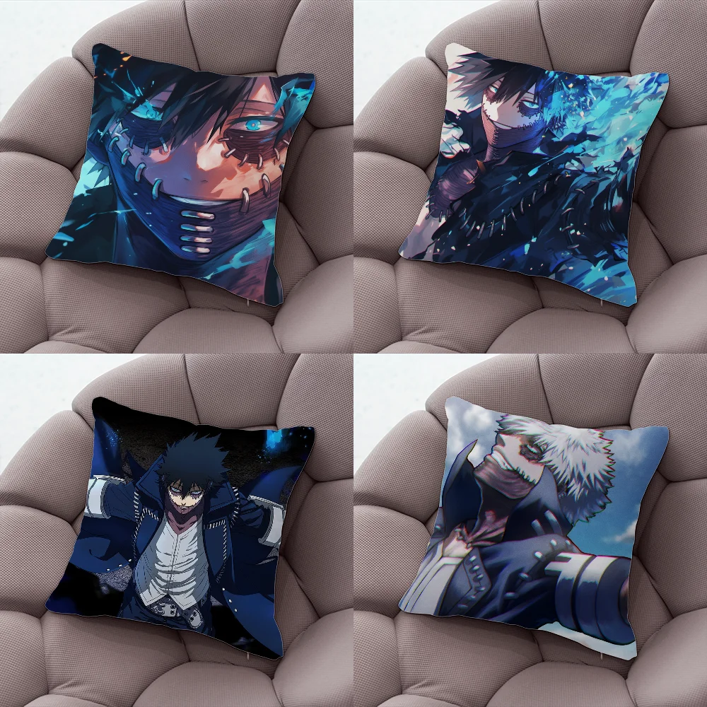 

My Hero Academia Dabi Anime Pillow Case Pillow Case Living Room Sofa Cushion Cover Suitable For Home Bedroom Room Decoration