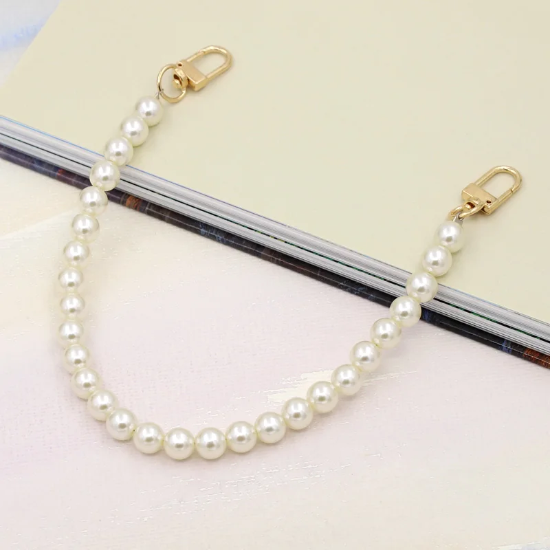 Fashion Mobile Phone Chain Accessories Imitation Pearl Pendant Strap Women Bag Chain Jewelry Telephone Lanyard Female Girl Gifts