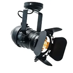 Retro LED Surface Mounted Spotlights European / American Living Room TV Background Wall Lights, Clothing Store Track Lights