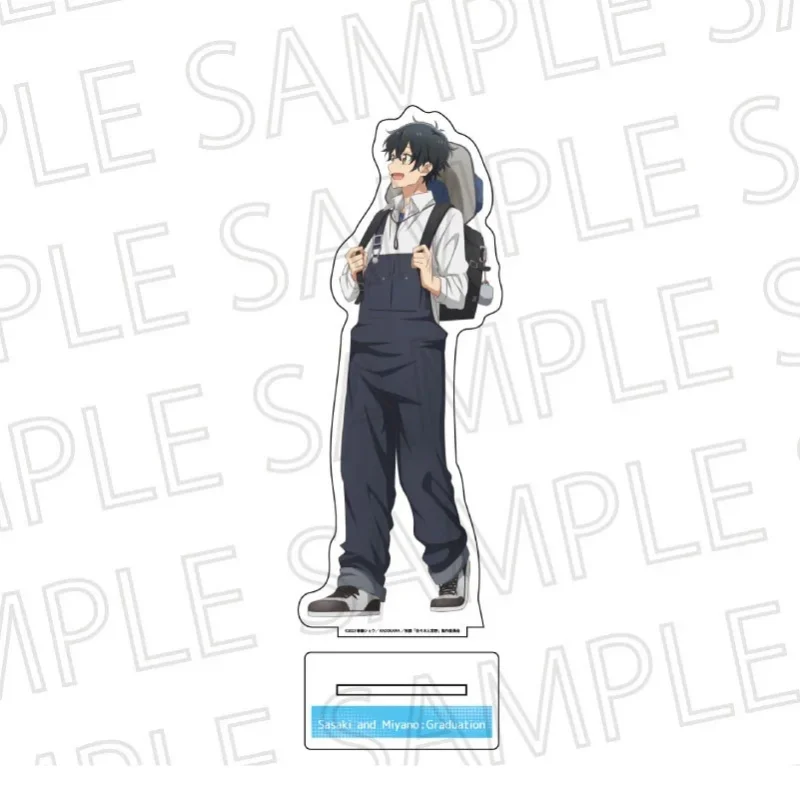 Taiga Hirano, Akira Kagiura, Sasaki y Miyano, Anime BL, Soporte de Acrílico de 15 cm, Exhibición de Mesa, Accesorios para Llaveros, Tablero de Personajes