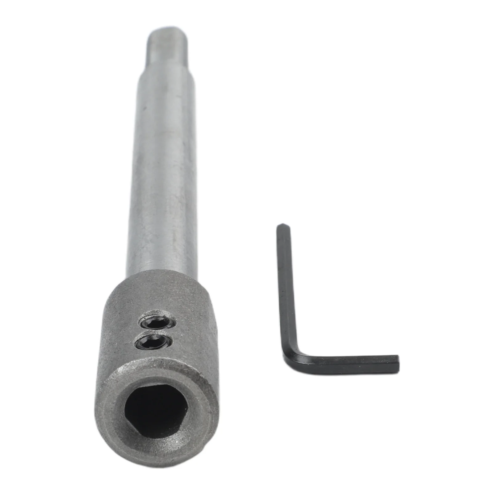 Extension Rod and Triangular Adapter for Chuck Fits 9-9.4mm Handles for Woodworking and Thin Metal Sheet Applications
