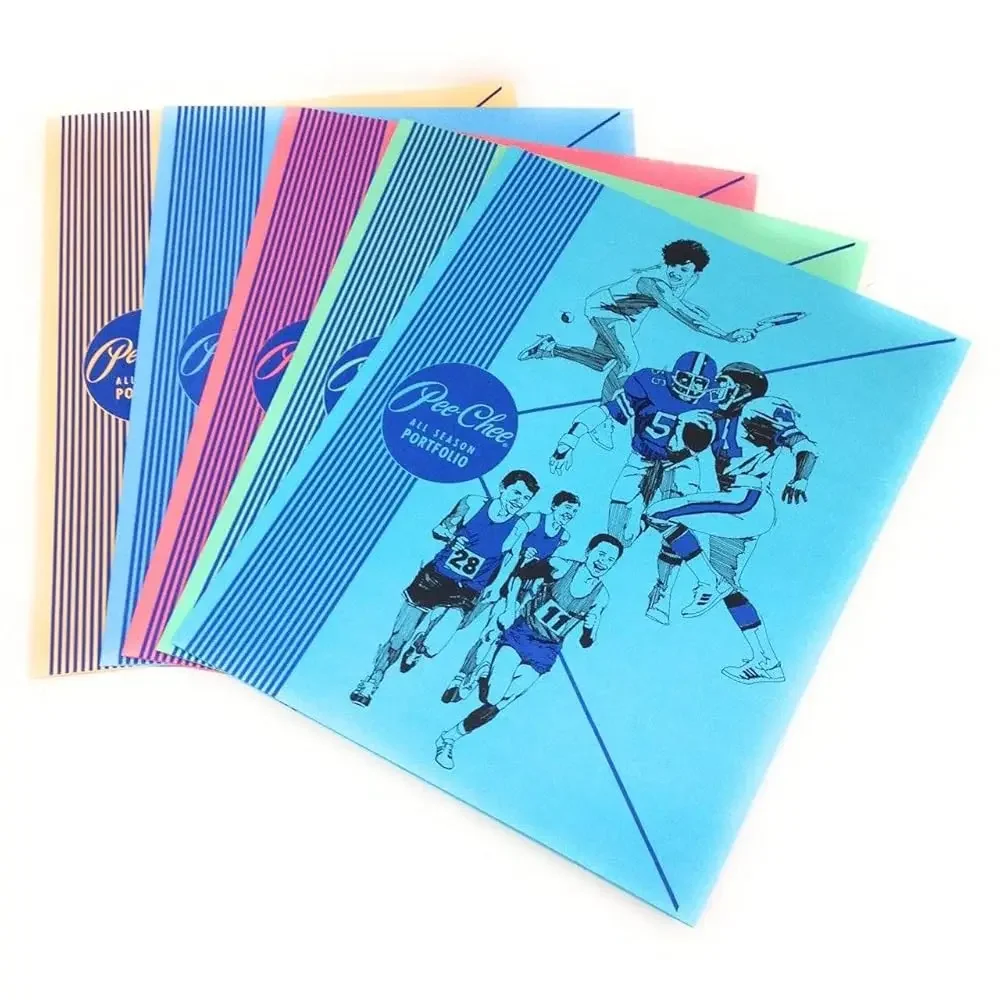 

Color Talk Peechee Folder 5-Pack, Assorted Colors, (33022)