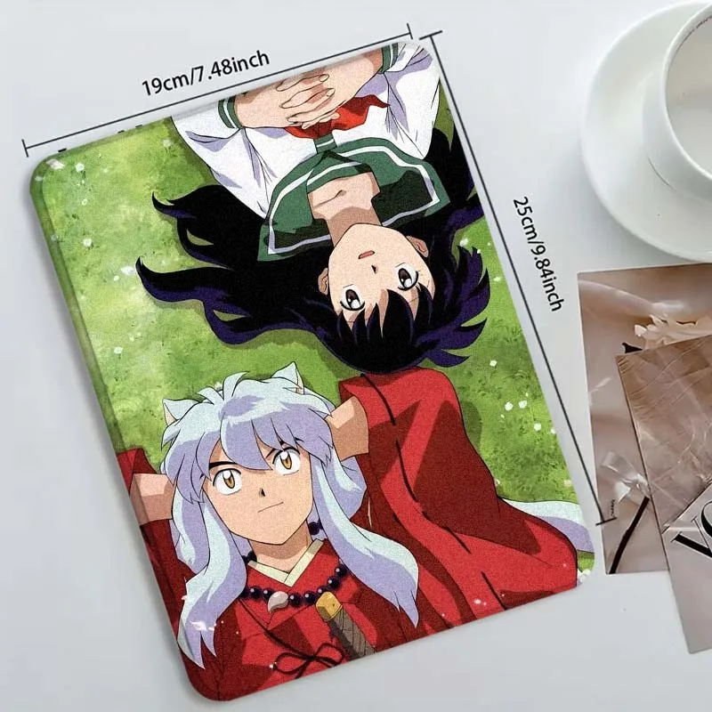 إينوياشا أنيمي آرت لباد برو اير ميني 1 2 3 4 5 6 7 7th 8th 9th 10th 11th 10.2 9.7 10.5 10.9 11 12.9 حافظة كمبيوتر لوحي