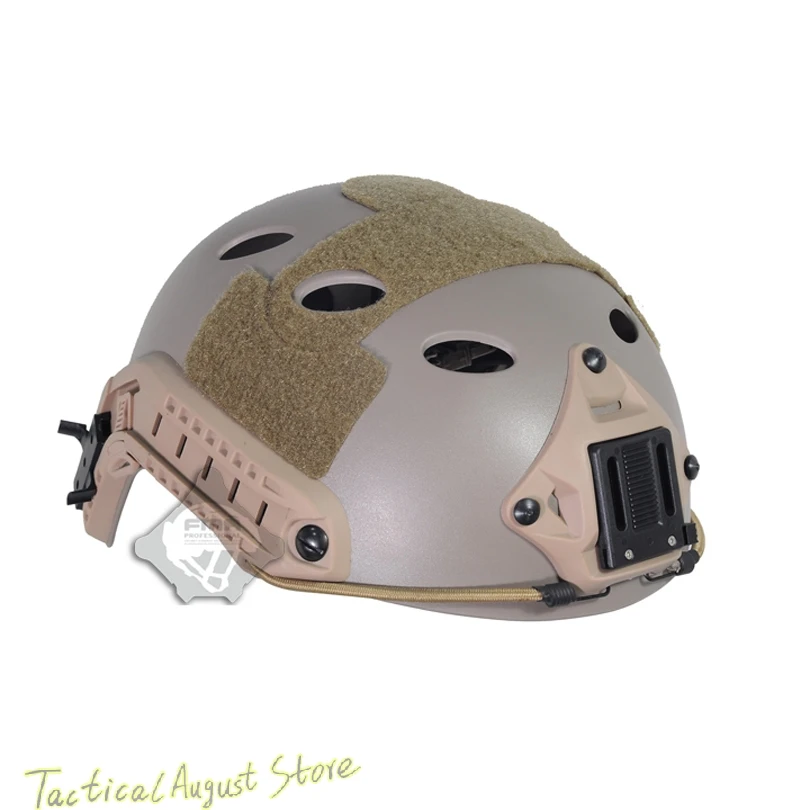 FMA TB389 TB819 Tactical Airsoft Paintball Fast Helmet PJ Helmet Sand M/L L/XL