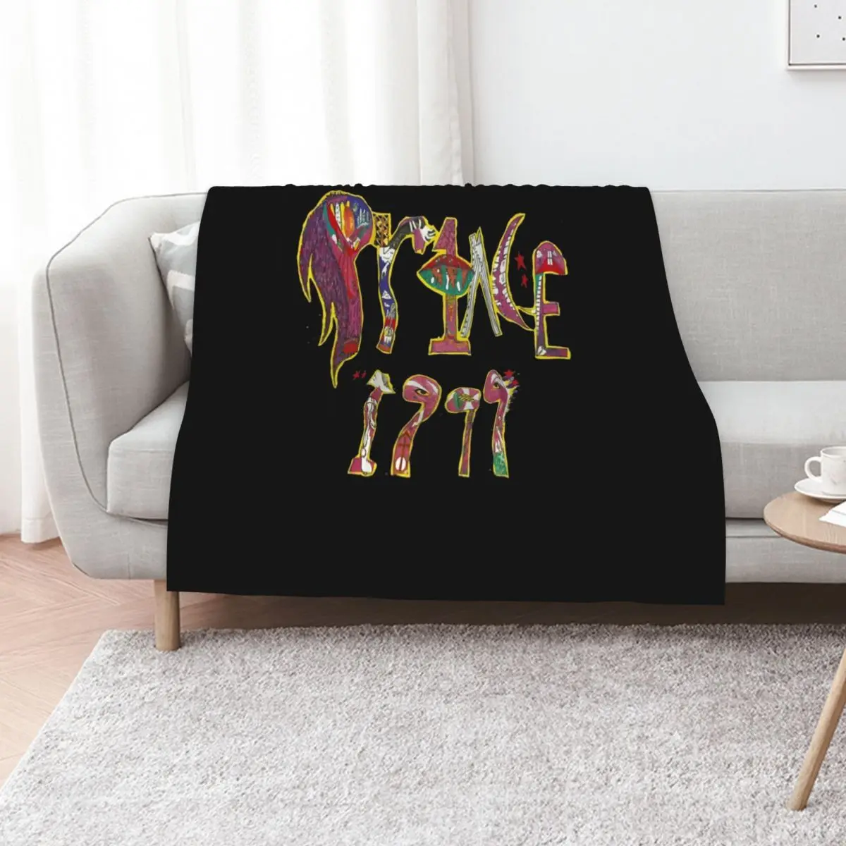 Prince 1999 Logo Throw Blanket Designers Decorative Sofas christmas decoration Sofa Quilt Sofa wednesday Blankets