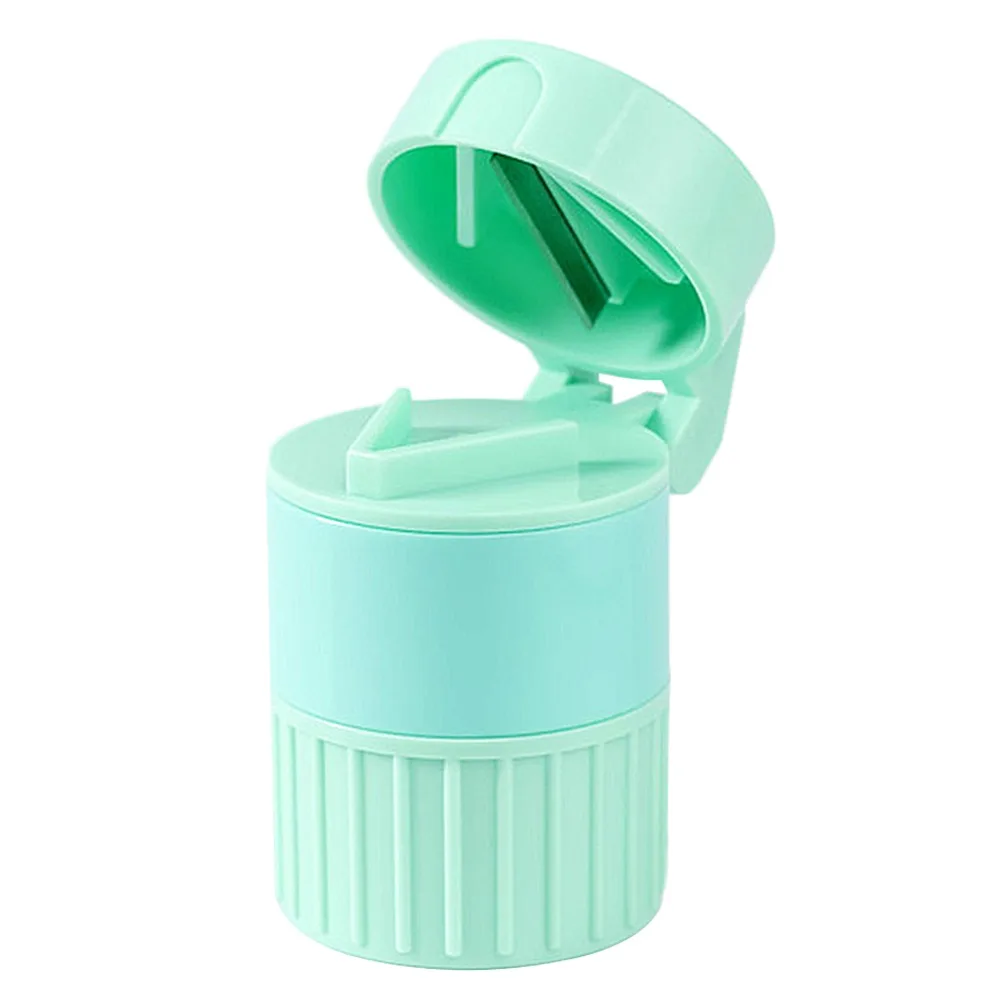 

Многофункциональный чехол для резки таблеток 4 в 1, 4-слойная шлифовальная машина для порошка, дробилка для хранения таблеток, коробка для хранения резки таблеток