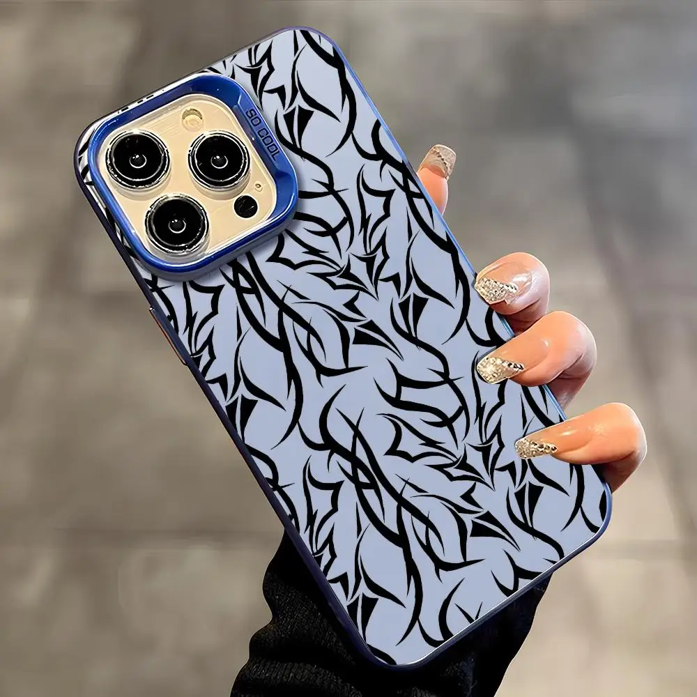 Art Clot Thorns Handyhülle für iPhone 17 16 15 14 13 12 11 Pro Max Air …